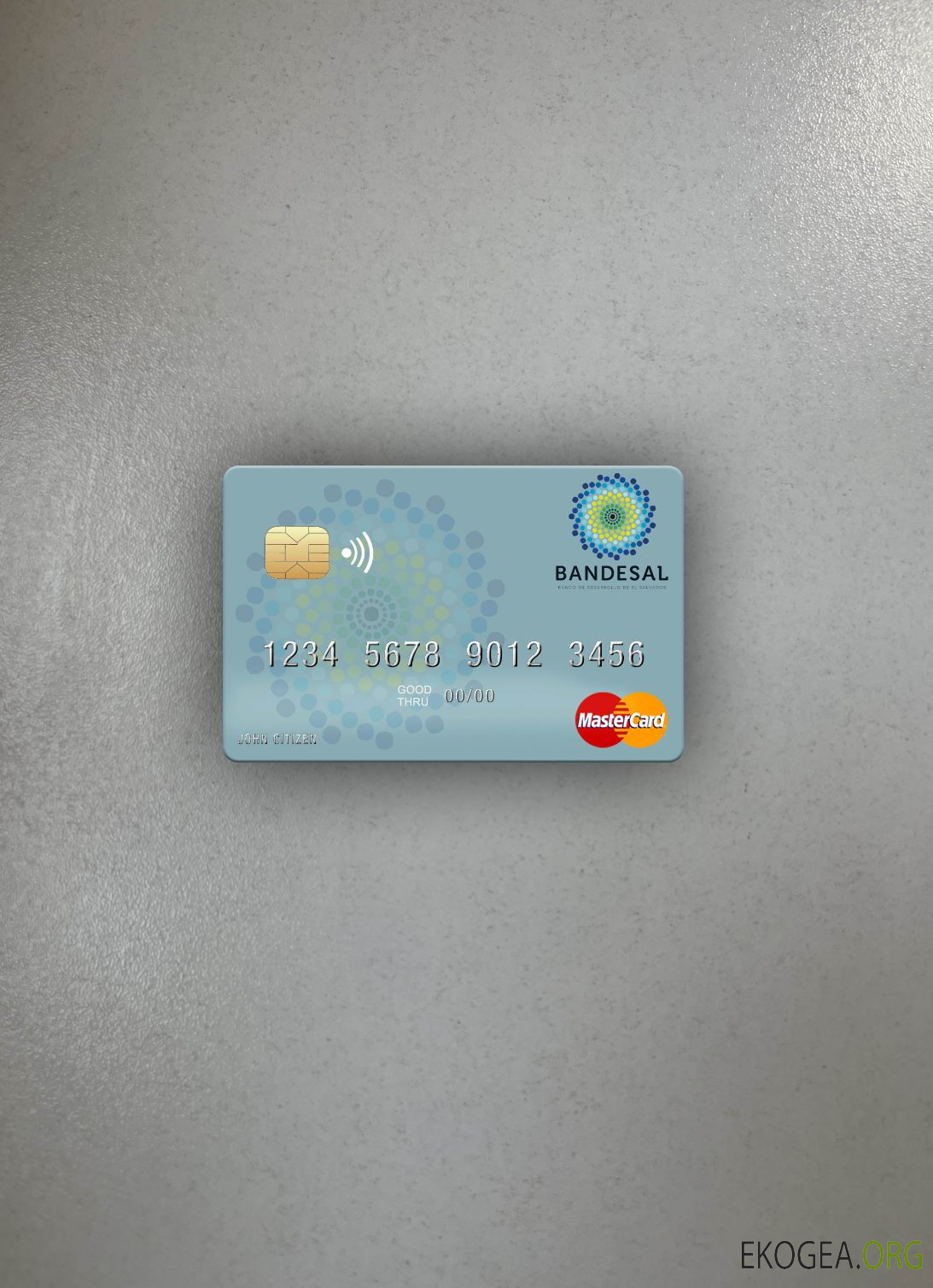 Salvador Bandesal Bank mastercard photolook recto